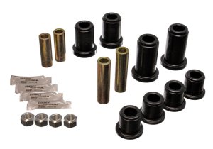 Chevrolet Silverado K2500 HD Control Arm Bushing Set - Front - Energy Suspension - Hyper-Flex - Black - `01-`06 Chevrolet Silverado K2500 HD Control Arm Bushing Set - Front - Energy Suspension - Hyper-Flex - Black - `01-`06